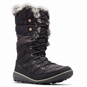 Columbia Heavenly™ Omni-Heat™ Lace Up Stövlar Dam Svarta (AXKTC0284)